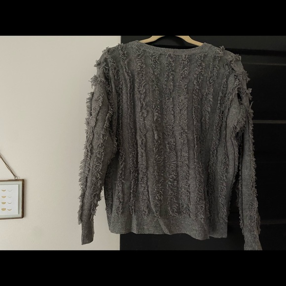 Madewell fringe stripe sweater EUC SZ S - Picture 7 of 7